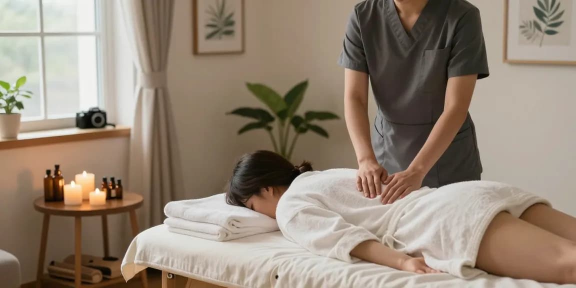 Experience the soothing atmosphere of 하남출장안마 with professional therapists ready to provide calming home services.