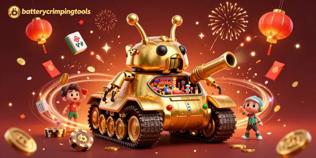 Experience the excitement of batterycrimpingtools with a vibrant casino atmosphere from a golden beetle tank.