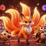 Experience the excitement of the best casino games with vibrant creatures and dynamic elements in a stunning 3D scene.