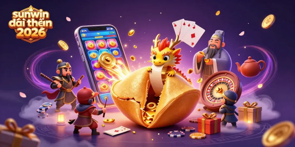 Experience winning thrills at sunwin đổi thưởng 2026 with dynamic casino characters and game elements.