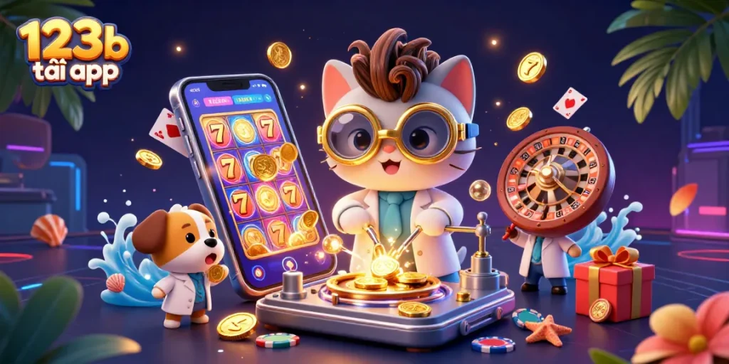 Engage in exciting gameplay with the 123b tải app, featuring vibrant slot games and golden rewards.