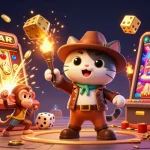 Experience big wins at mv8899 with a thrilling 3D slot adventure illustration.