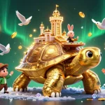 Play at fun88's vibrant cartoon casino with gold coins and crypto elements in a dynamic scene.