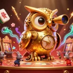Experience the excitement of 79king with cartoon characters enjoying vibrant casino activities.